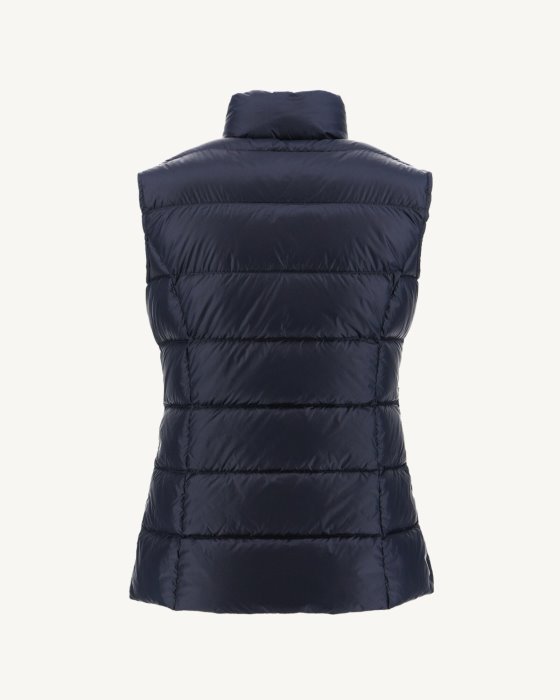 Extreme Cold Sleeveless Down Jacket Marine Sab Jott New In