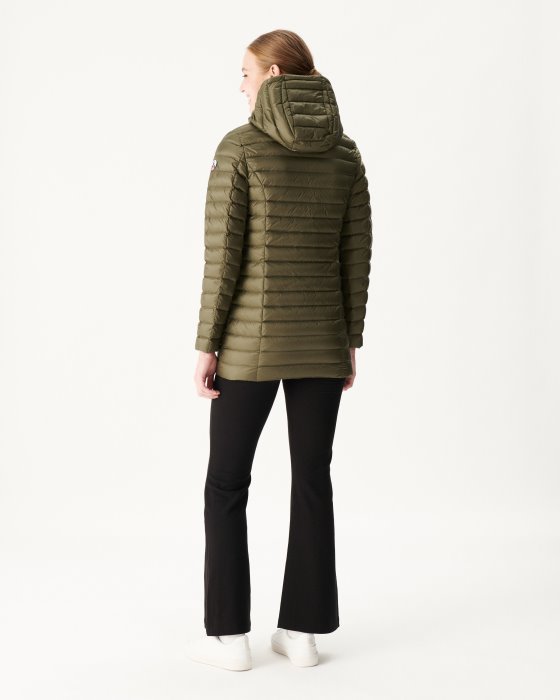 Hooded Down Jacket Army Nour Jott New In