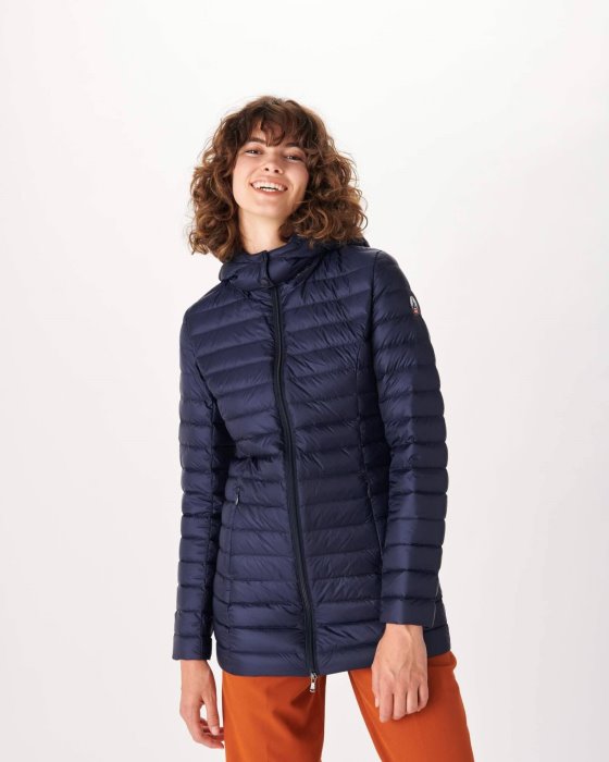 Hooded Down Jacket Marine Nour Jott New In