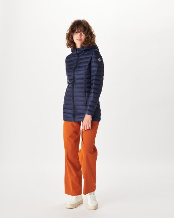 Hooded Down Jacket Marine Nour Jott New In