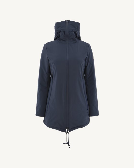 Hooded Down Jacket Marine Siberie Jott New In