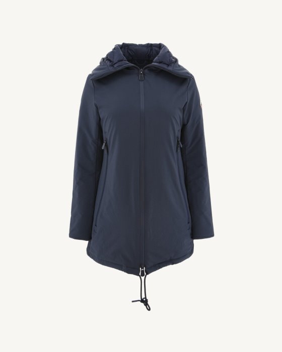 Hooded Down Jacket Marine Siberie Jott New In