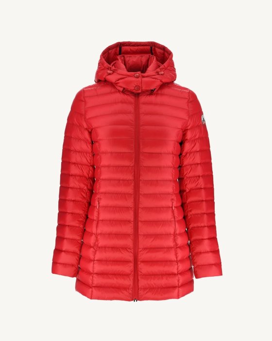 Hooded Down Jacket Rouge Nour Jott New In