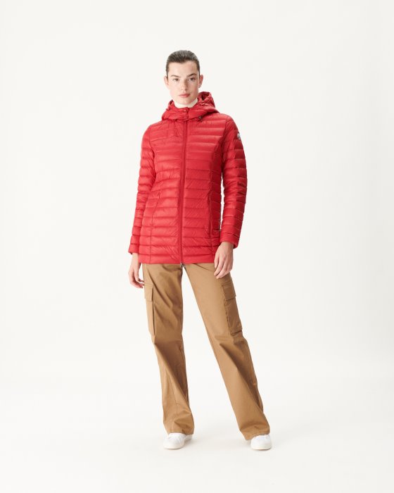 Hooded Down Jacket Rouge Nour Jott New In