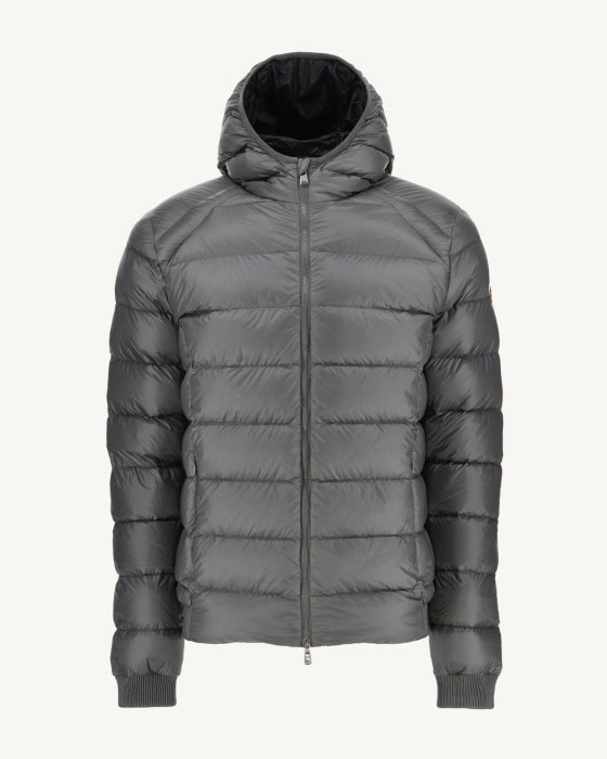 Jott New In Anthracite Extreme Cold Hooded Down Jacket Nat