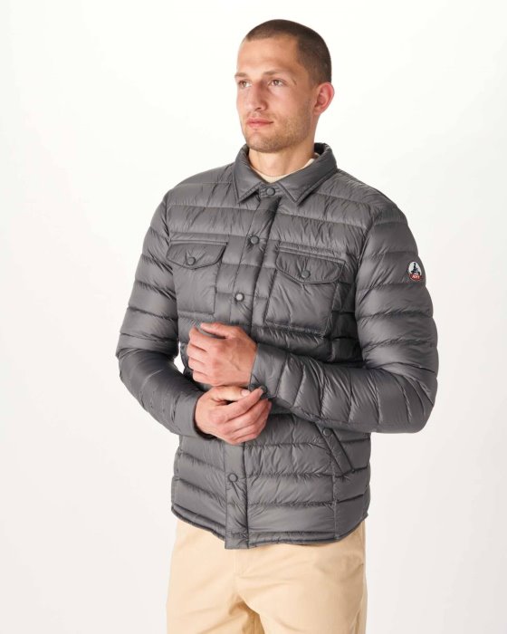 Jott New In Anthracite Light Down Jacket Cris