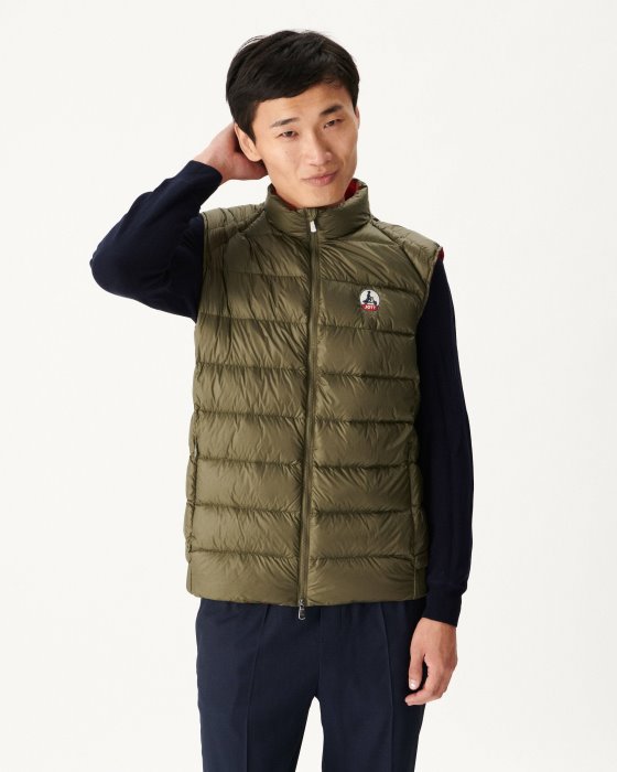 Jott New In Army Extreme Cold Sleevless Down Jacket Tim