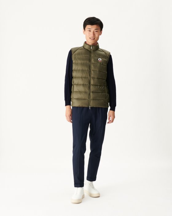 Jott New In Army Extreme Cold Sleevless Down Jacket Tim
