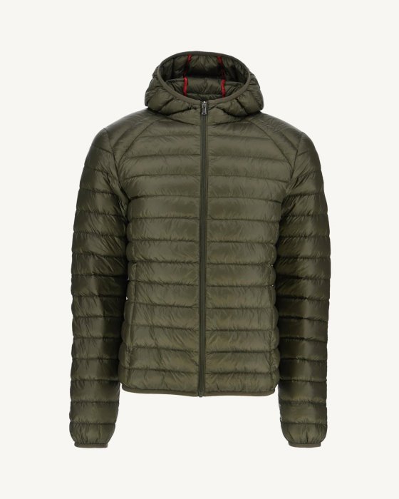 Jott New In Army Lightweight Down Jacket Nico