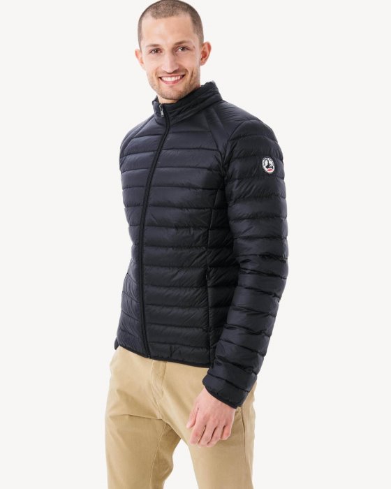 Jott New In Black Lightweight Down Jacket Mat