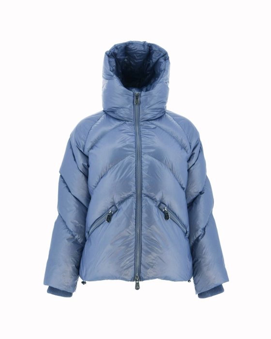 Jott New In Blue Delave Extreme Cold Hooded Puffer Jacket Stellar