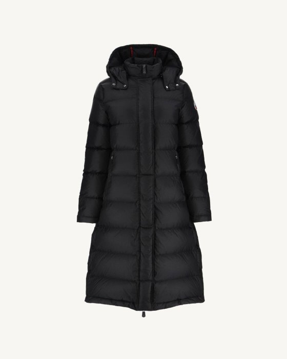 Jott New In Extreme Cold Long Hooded Down Jacket Noir Karachi