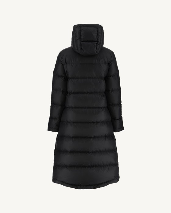 Jott New In Extreme Cold Long Hooded Down Jacket Noir Karachi