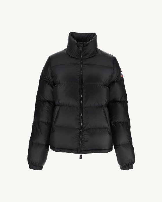 Jott New In Extreme Cold Quilted Down Jacket Noir Cardiff