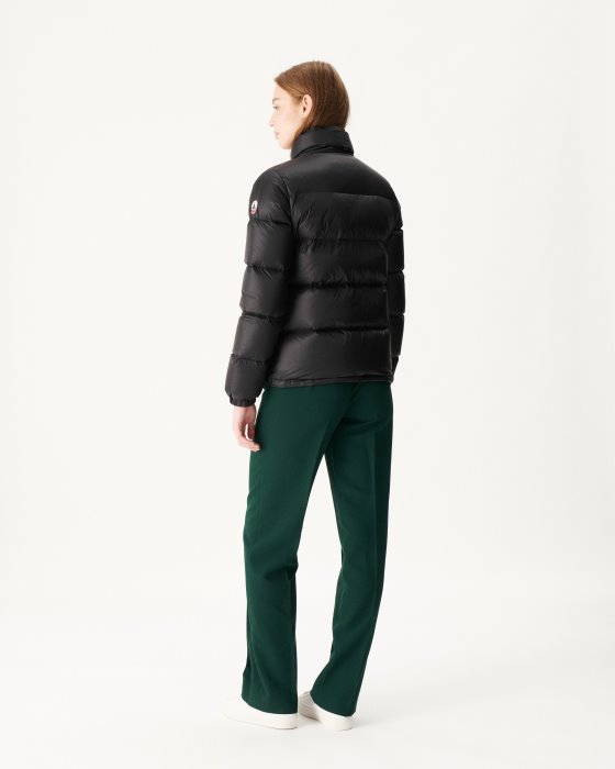 Jott New In Extreme Cold Quilted Down Jacket Noir Cardiff