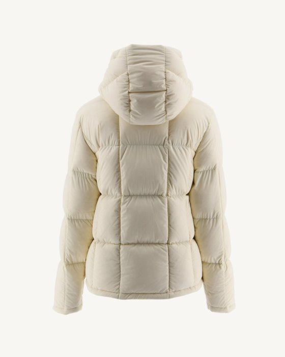Jott New In Extreme Cold Reversible Down Jacket Beige/Ecru Victoria
