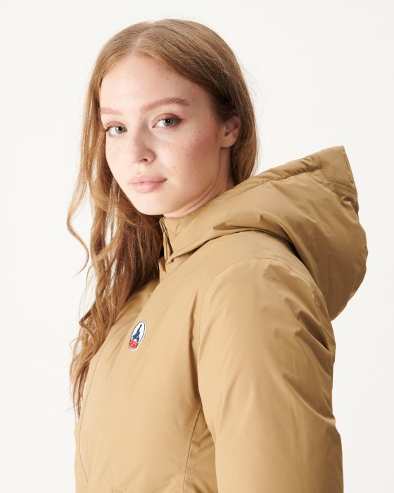 Jott New In Extreme Cold Reversible Down Jacket Beige/Ecru Victoria