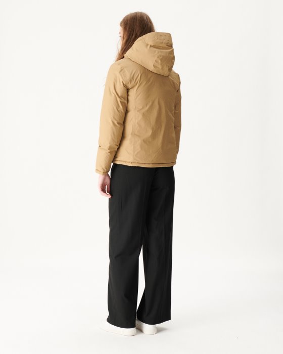 Jott New In Extreme Cold Reversible Down Jacket Beige/Ecru Victoria