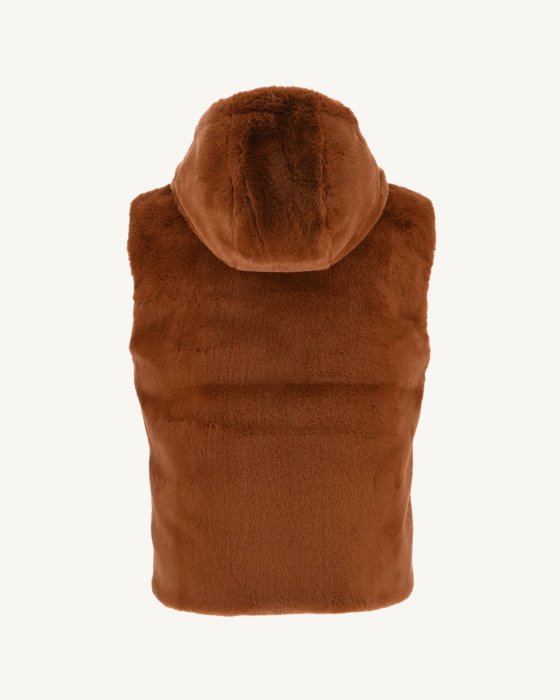 Jott New In Extreme Cold Reversible Down Jacket Caramel Daria