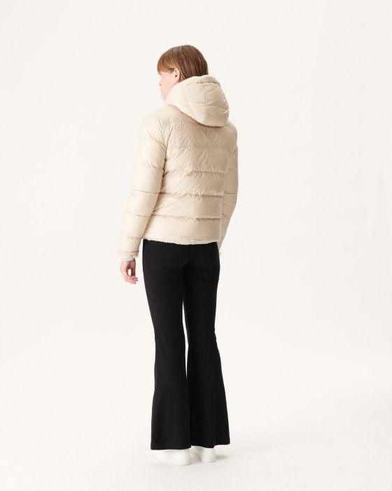 Jott New In Extreme Cold Reversible Down Jacket Naturel Gala