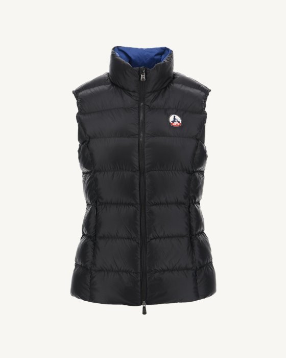 Jott New In Extreme Cold Sleeveless Down Jacket Noir Sab