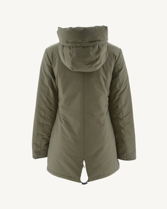 Jott New In Hooded Down Jacket Army Siberie