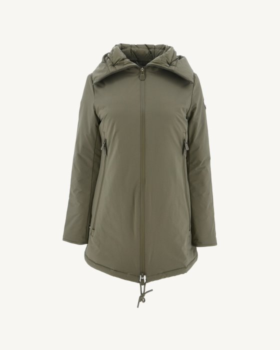 Jott New In Hooded Down Jacket Army Siberie