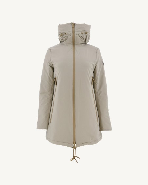 Jott New In Hooded Down Jacket Beige Siberie