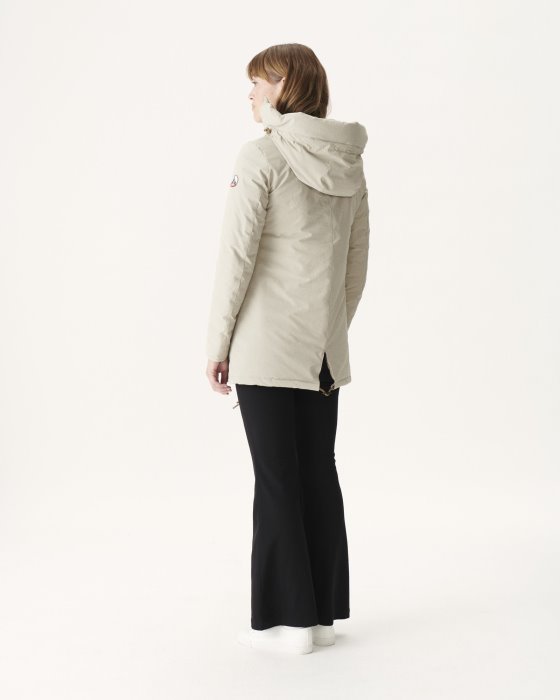 Jott New In Hooded Down Jacket Beige Siberie