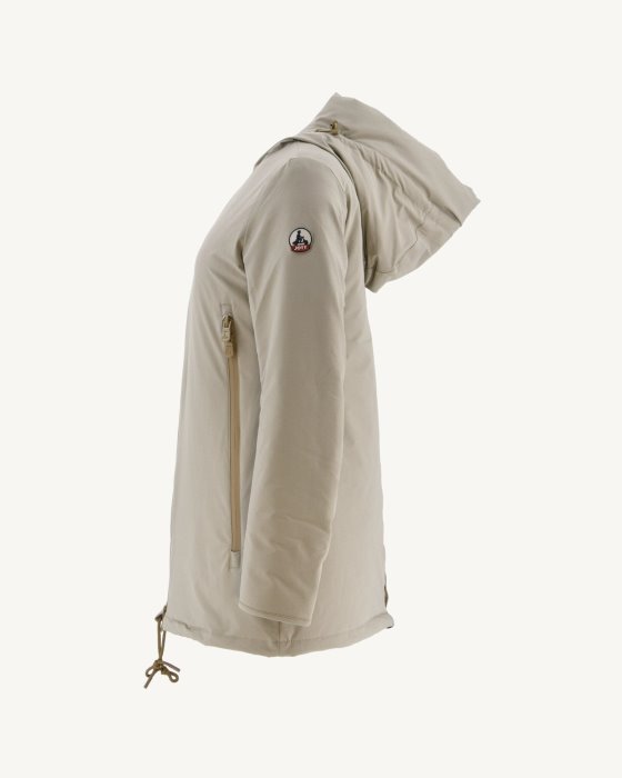 Jott New In Hooded Down Jacket Beige Siberie