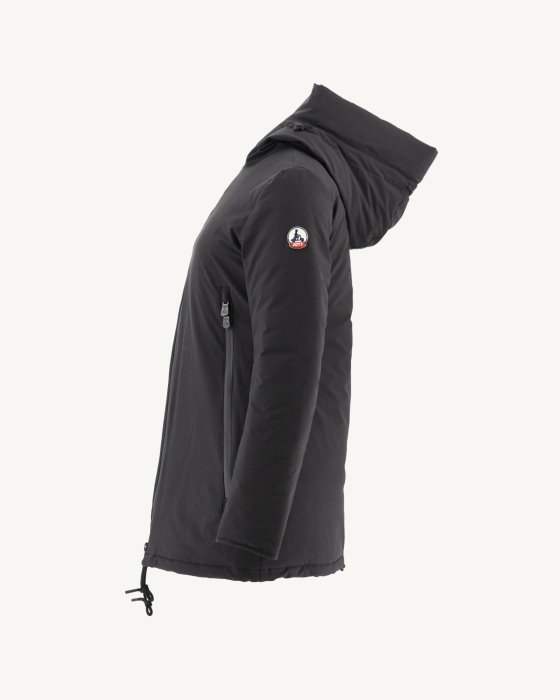 Jott New In Hooded Down Jacket Noir Siberie