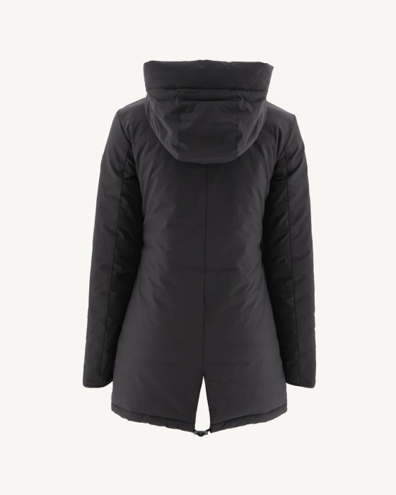 Jott New In Hooded Down Jacket Noir Siberie