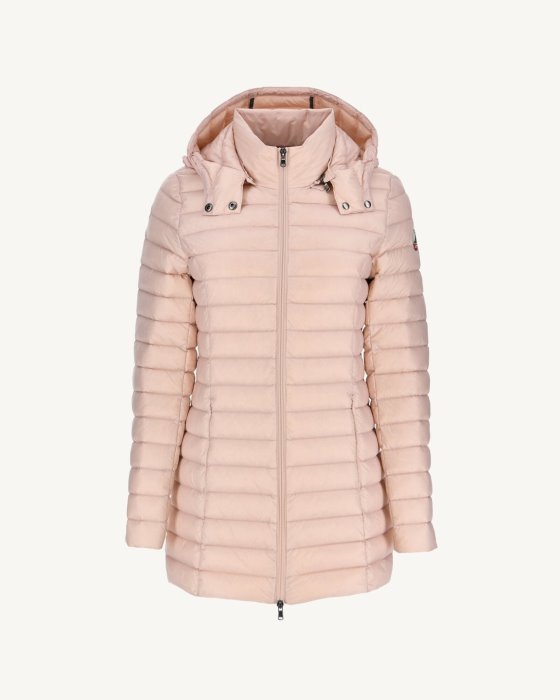 Jott New In Hooded Down Jacket Rose Pale Nour