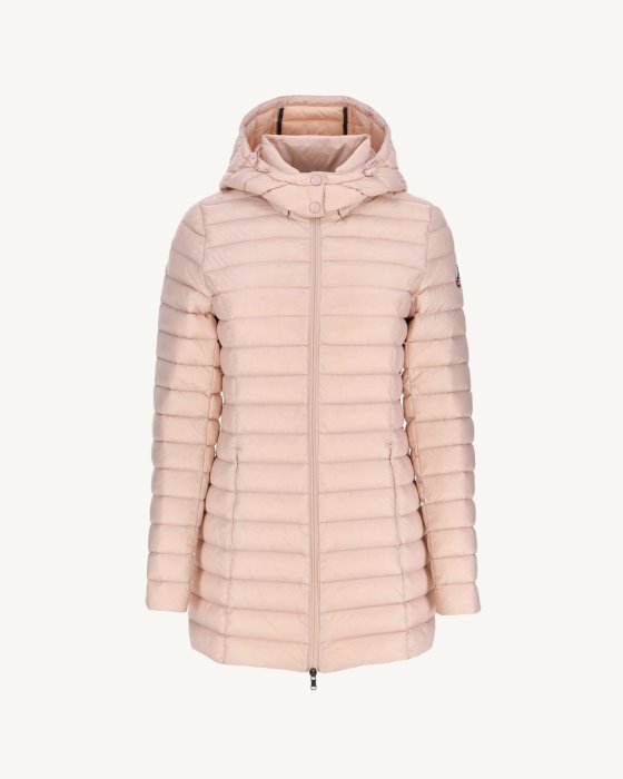 Jott New In Hooded Down Jacket Rose Pale Nour