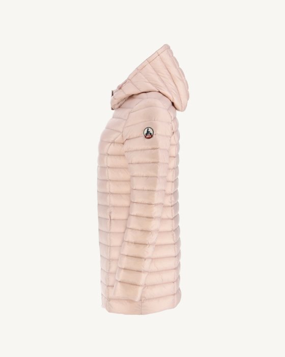 Jott New In Hooded Down Jacket Rose Pale Nour