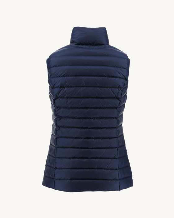 Jott New In Light Sleeveless Down Jacket Blue Abysse Seda