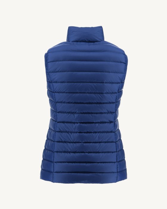 Jott New In Light Sleeveless Down Jacket Dark Denim Seda