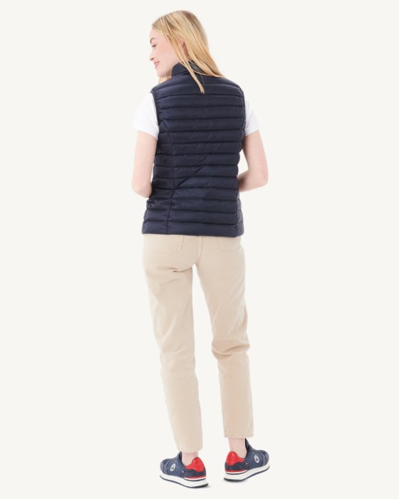 Jott New In Light Sleeveless Down Jacket Marine Seda