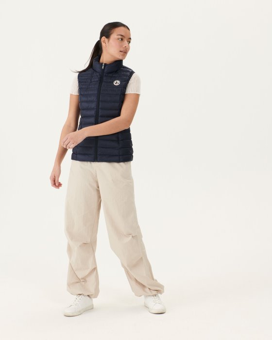 Jott New In Light Sleeveless Down Jacket Marine Seda