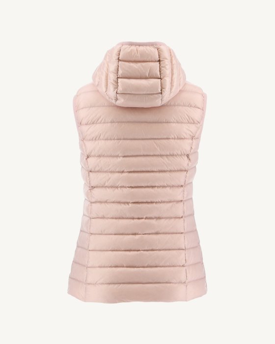 Jott New In Light Sleeveless Down Jacket Rose Pale Mali