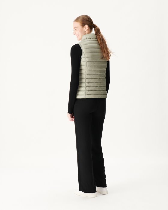 Jott New In Light Sleeveless Down Jacket Sauge Seda