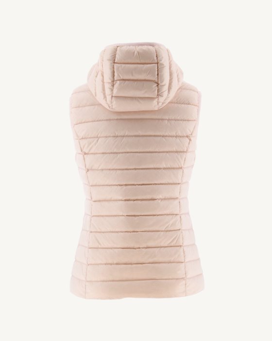 Jott New In Light Sleeveless Down Jacket Soft Pink Mali