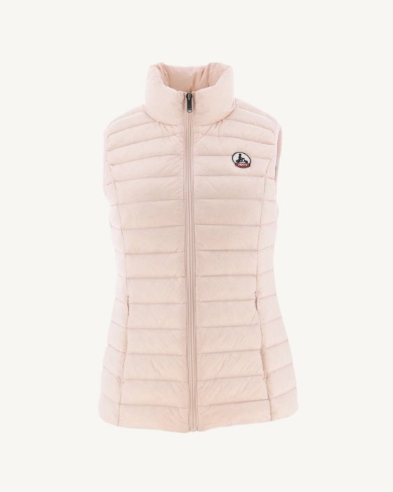 Jott New In Light Sleeveless Down Jacket Soft Pink Seda