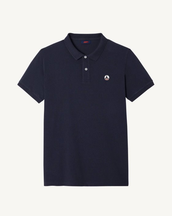 Jott New In Marine Polo Shirt Cherburg