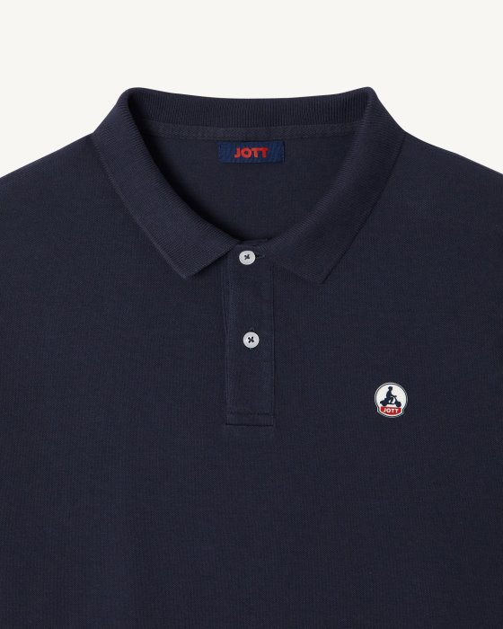 Jott New In Marine Polo Shirt Cherburg