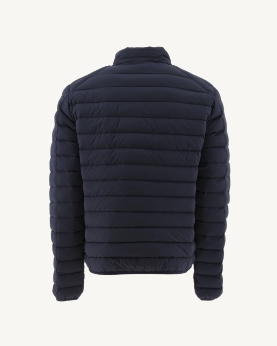 Jott New In Navy Aragon Lightweight Stretch Puffer Jacket