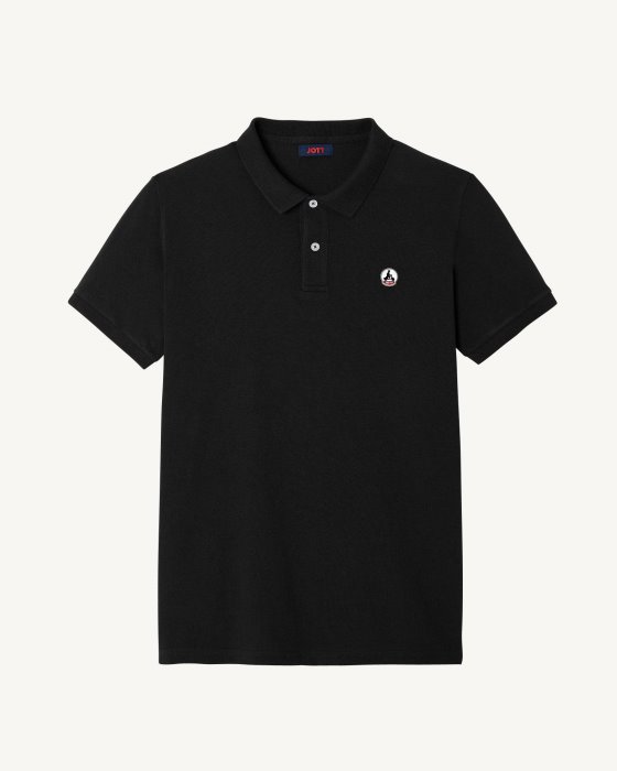 Jott New In Noir Polo Shirt Cherburg