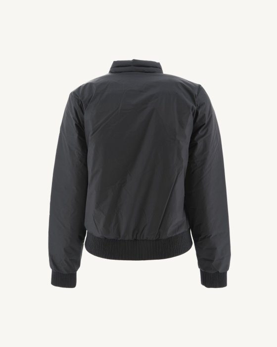 Jott New In Reversible Down Jacket Noir/Beige Hanoi