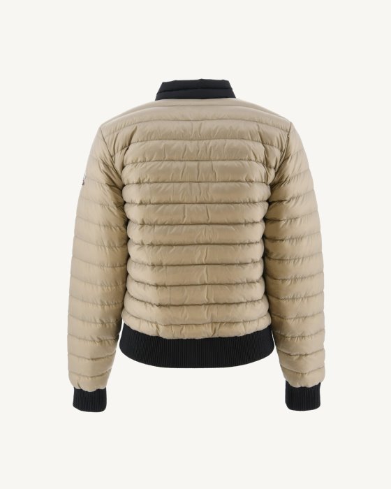 Jott New In Reversible Down Jacket Noir/Beige Hanoi