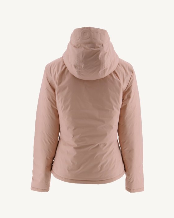 Jott New In Reversible Down Jacket Rose Pale/Aubergine Vienna